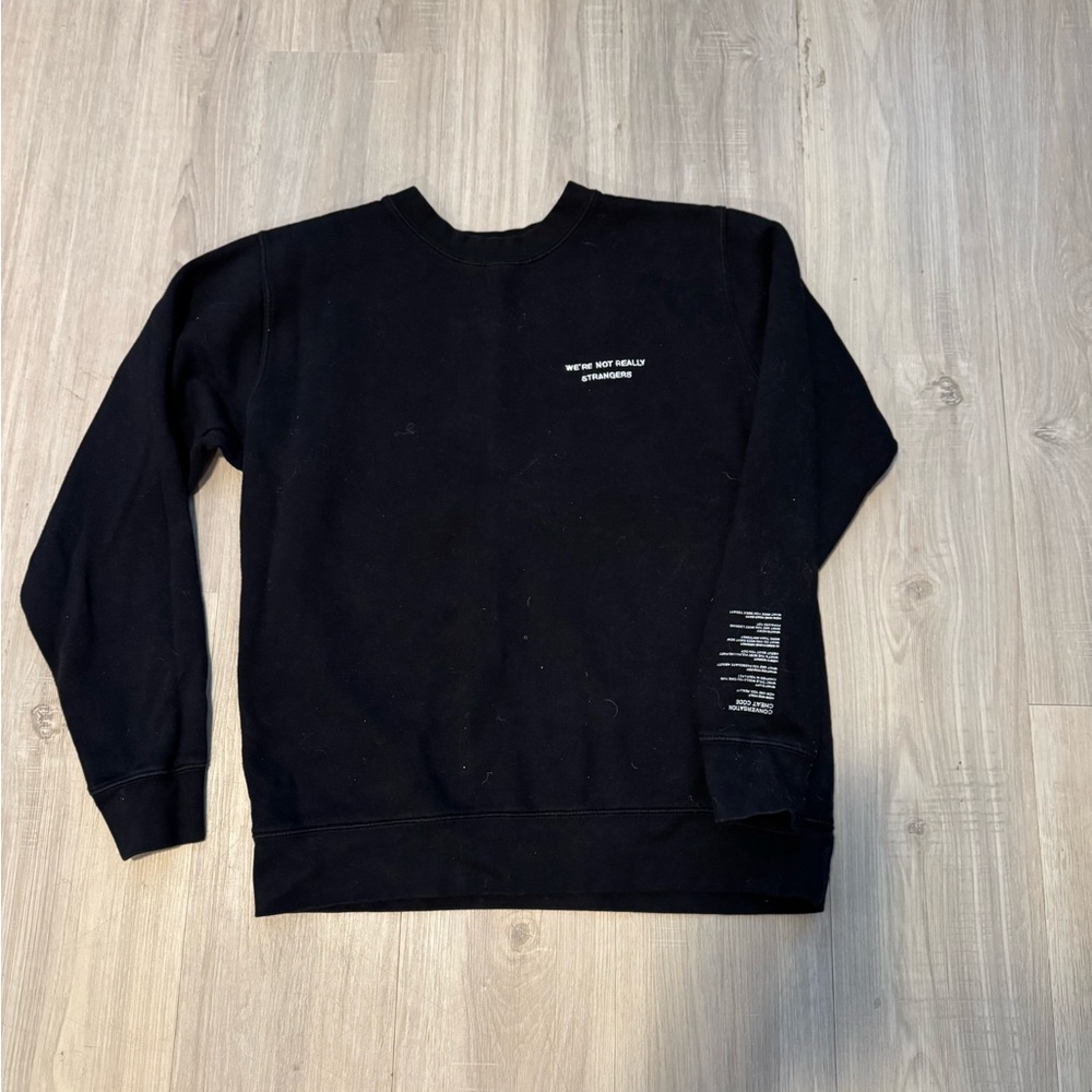 We’re Not Really Strangers Conversation Cheat Code Sweatshirt